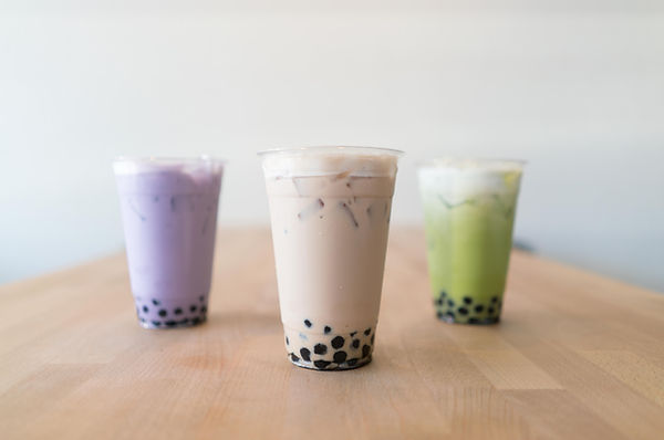 Milk tea drinks
