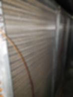 This is the downstream side of the cooling coil