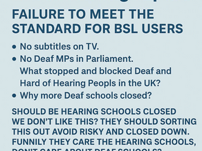 Addressing the Challenges Faced by the Deaf and Hard of Hearing Community in the UK
