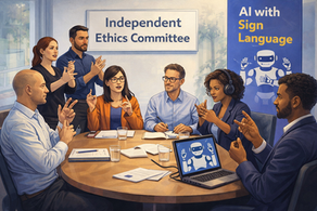AI with Sign Language Must Be Deaf-Led, Independent, and Accountable