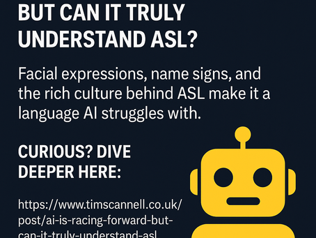 🤖💥 AI is racing forward… but can it truly understand ASL?