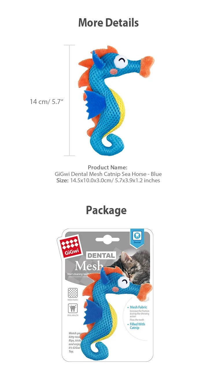 Miniature : Gigwi Dental Mesh Sea Horse