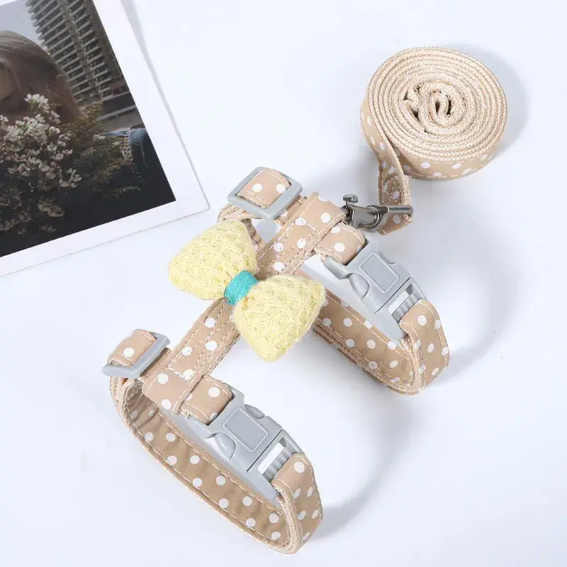 Miniature : Cat Pastel Harness & Leash Set