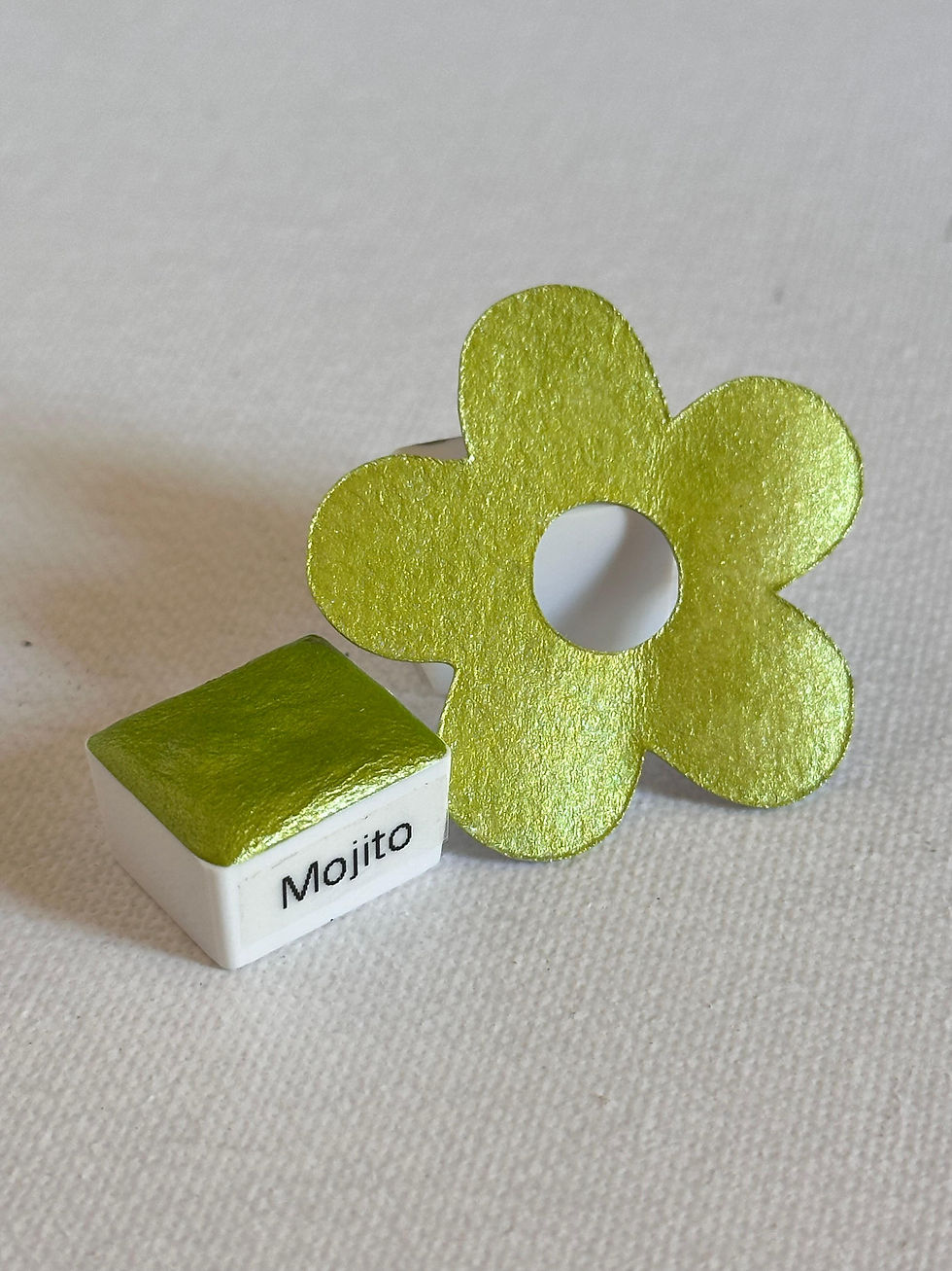 Miniatura: Acuarela brillante - Mojito