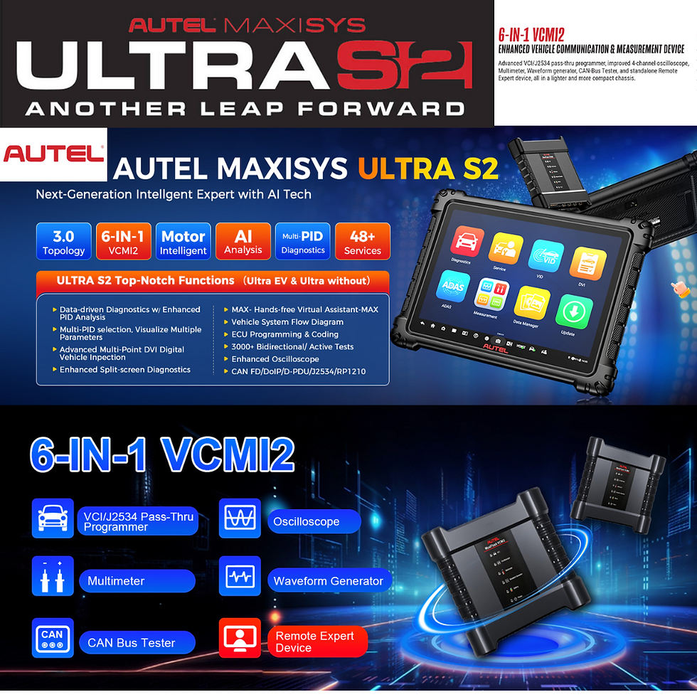 Thumbnail: Autel MaxiSYS Ultra S2 + EV The ultimate AI Scanner