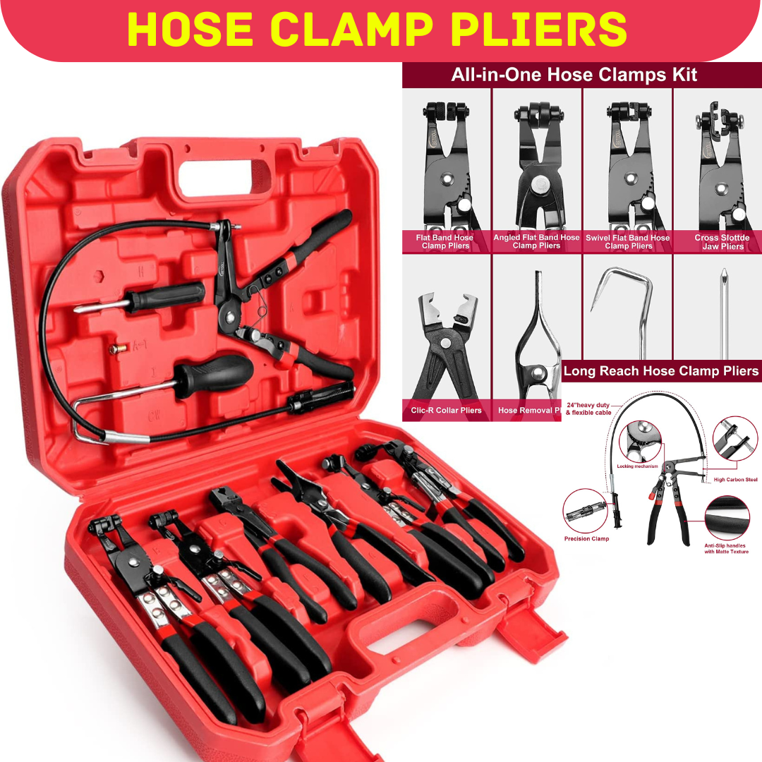Hose Clamp Pliers Kit