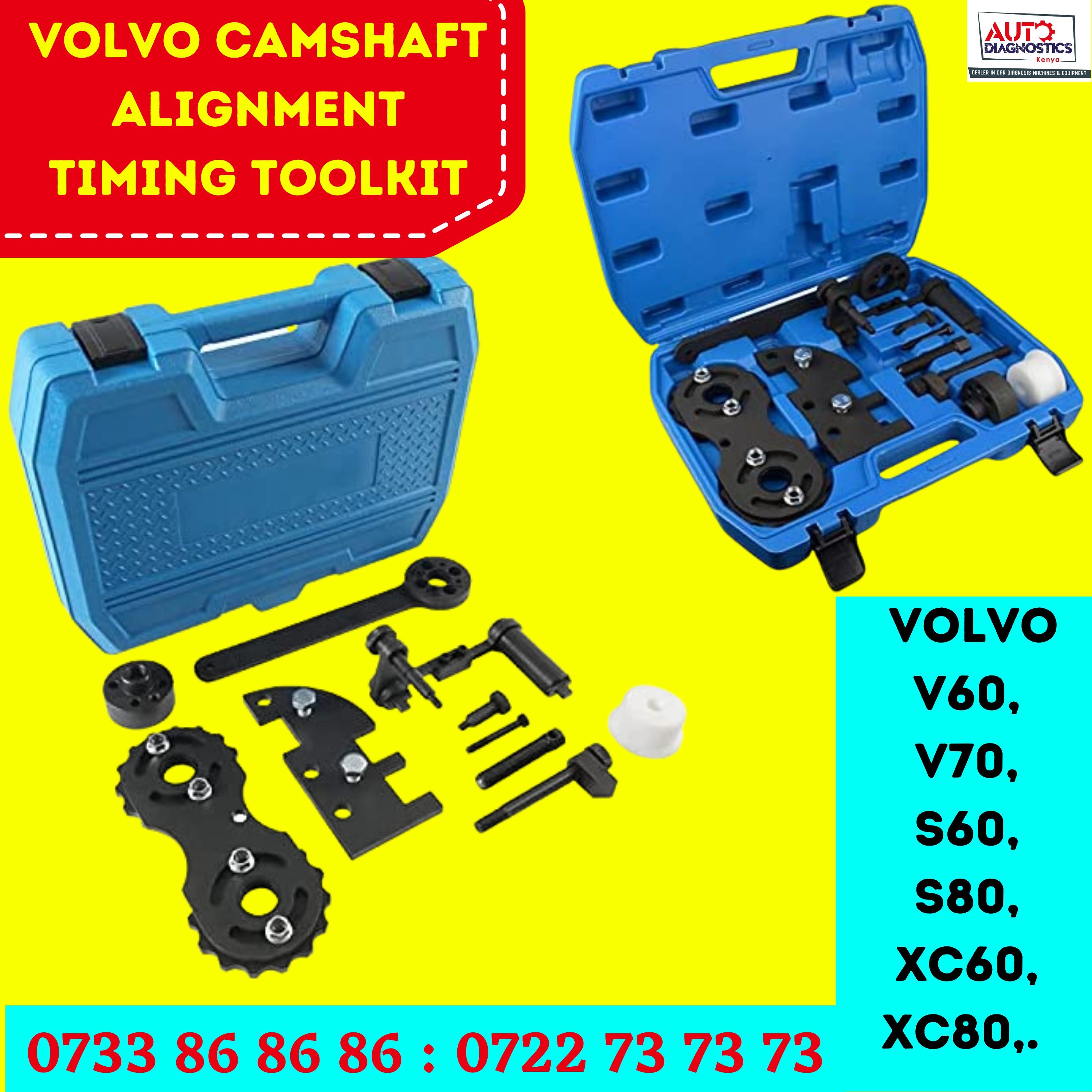 Volvo 2.0T Engine Timing Tool Kit