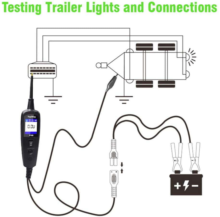 Thumbnail: Automotive Electrical System Tester Topdiag P100