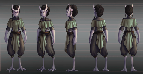 Lilith Character Turnaround (Color)