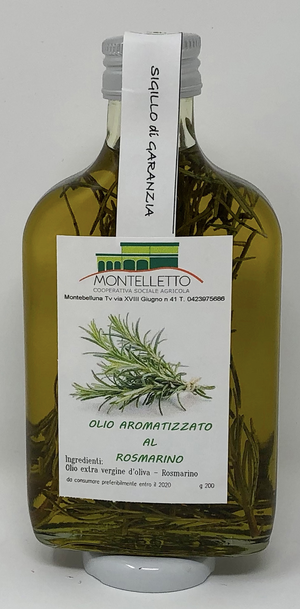OLIO AROMATIZZATO AL ROSMARINO