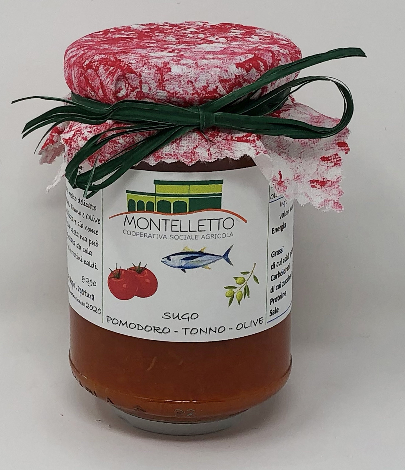 POMODORO, TONNO E OLIVE