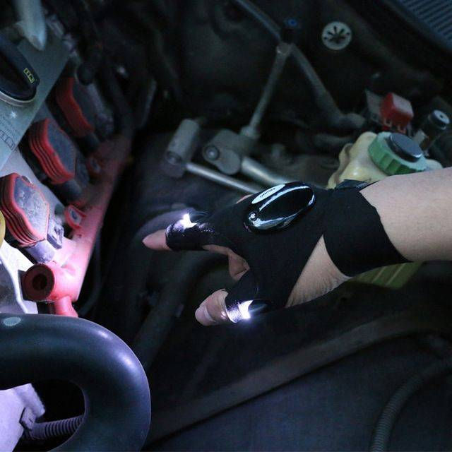 LED Work Glove with Lights