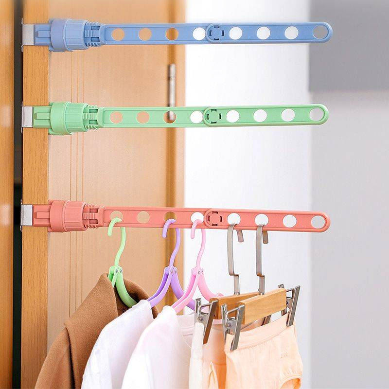 Foldable Over Door Clothes Drying Rack