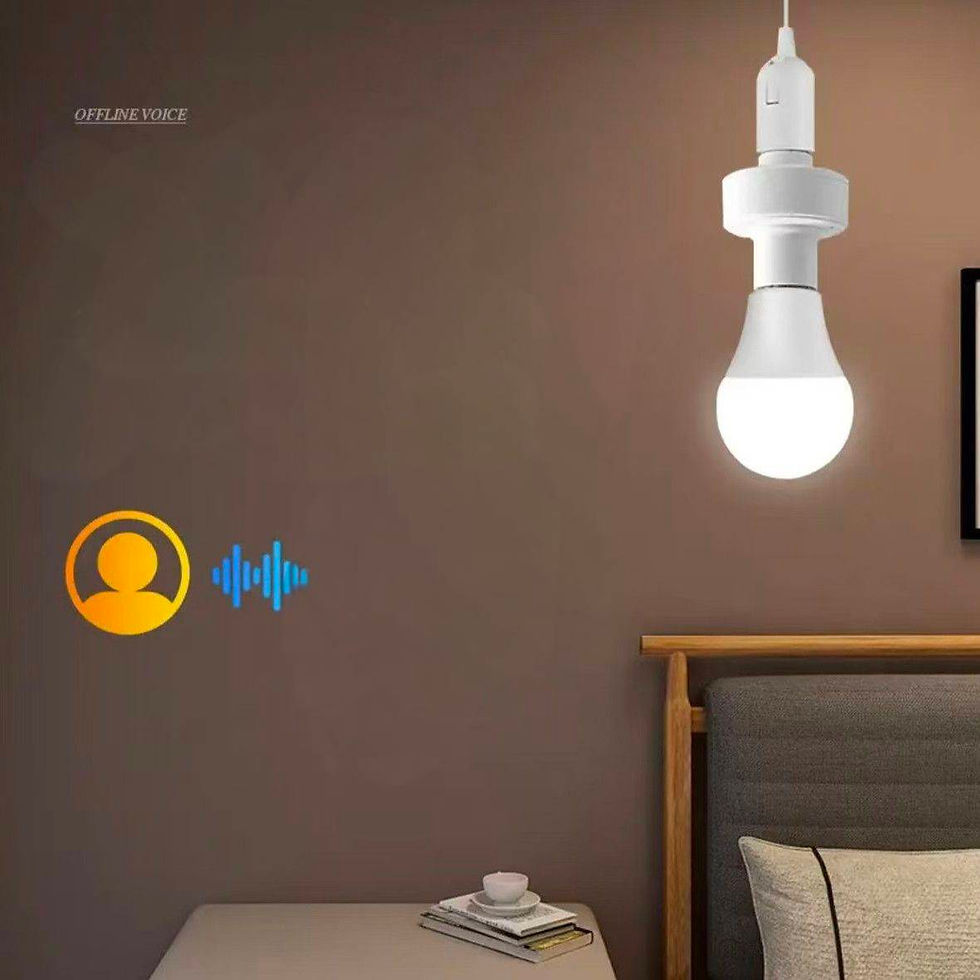 Smart Voice Control Light Socket Adapter