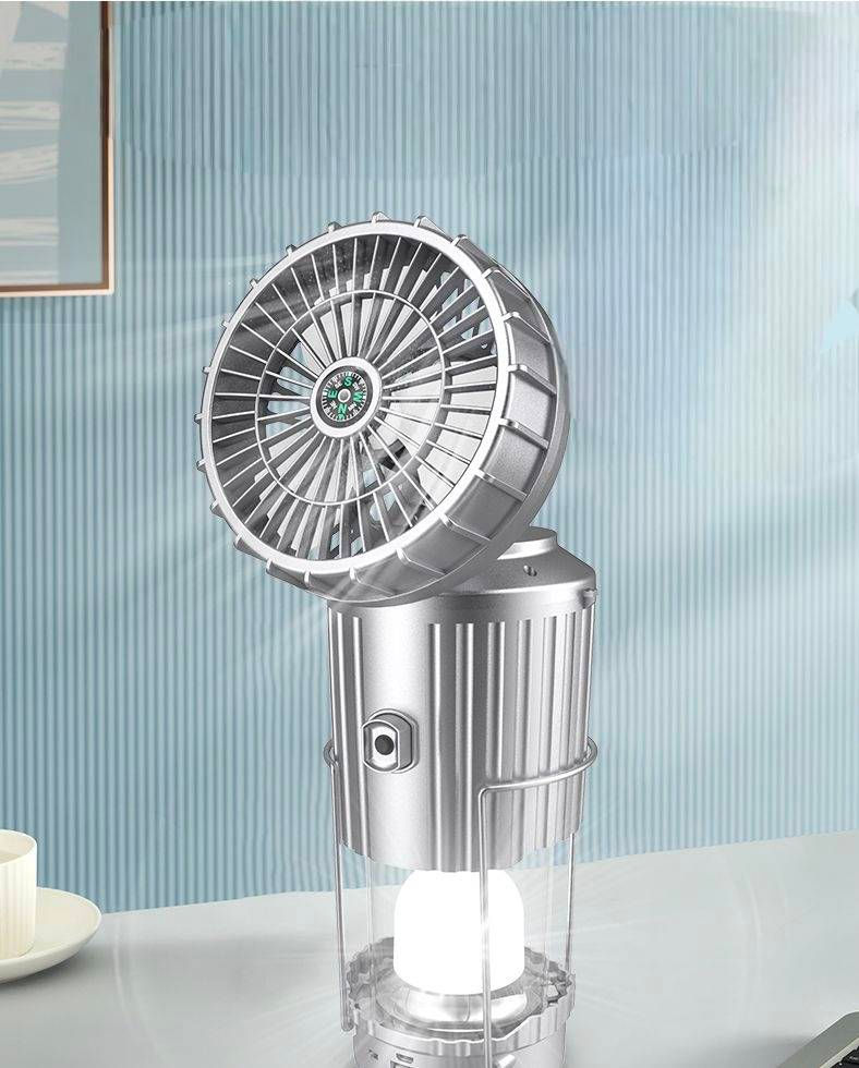 4-in-1 Solar Camping Lantern with Fan