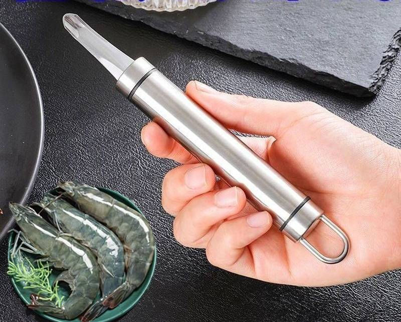 Stainless Steel Shrimp Deveiner Tool