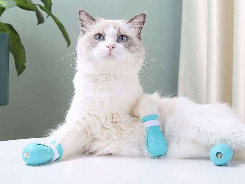 Cat Grooming Boots Anti-Scratch Cat Paw Covers