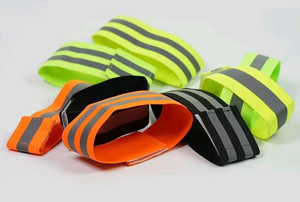 Reflective Cycling Leg Bands
