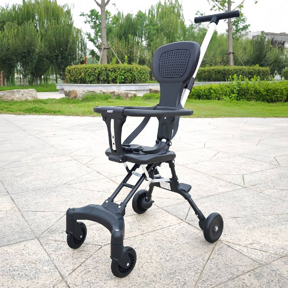 No-Install Foldable Kids Push Stroller