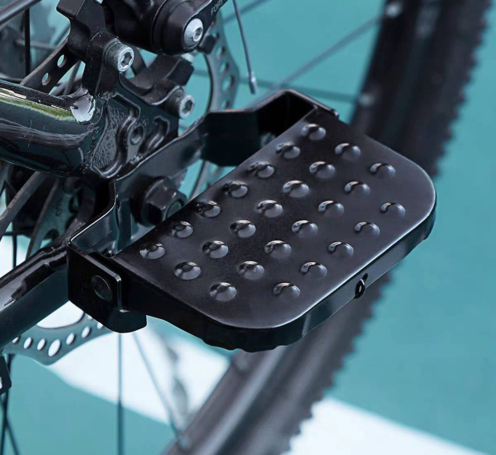 Upgraded Foldable Bike Footrest