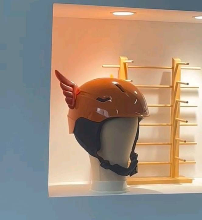 Kids Ski Helmet with Wings