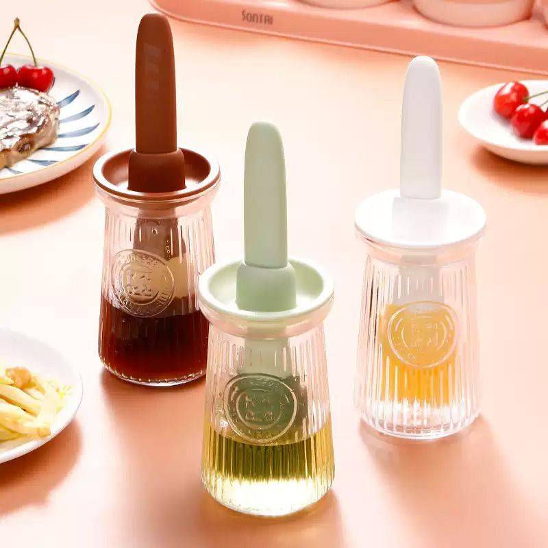 Glass Honey Dispenser Bottle