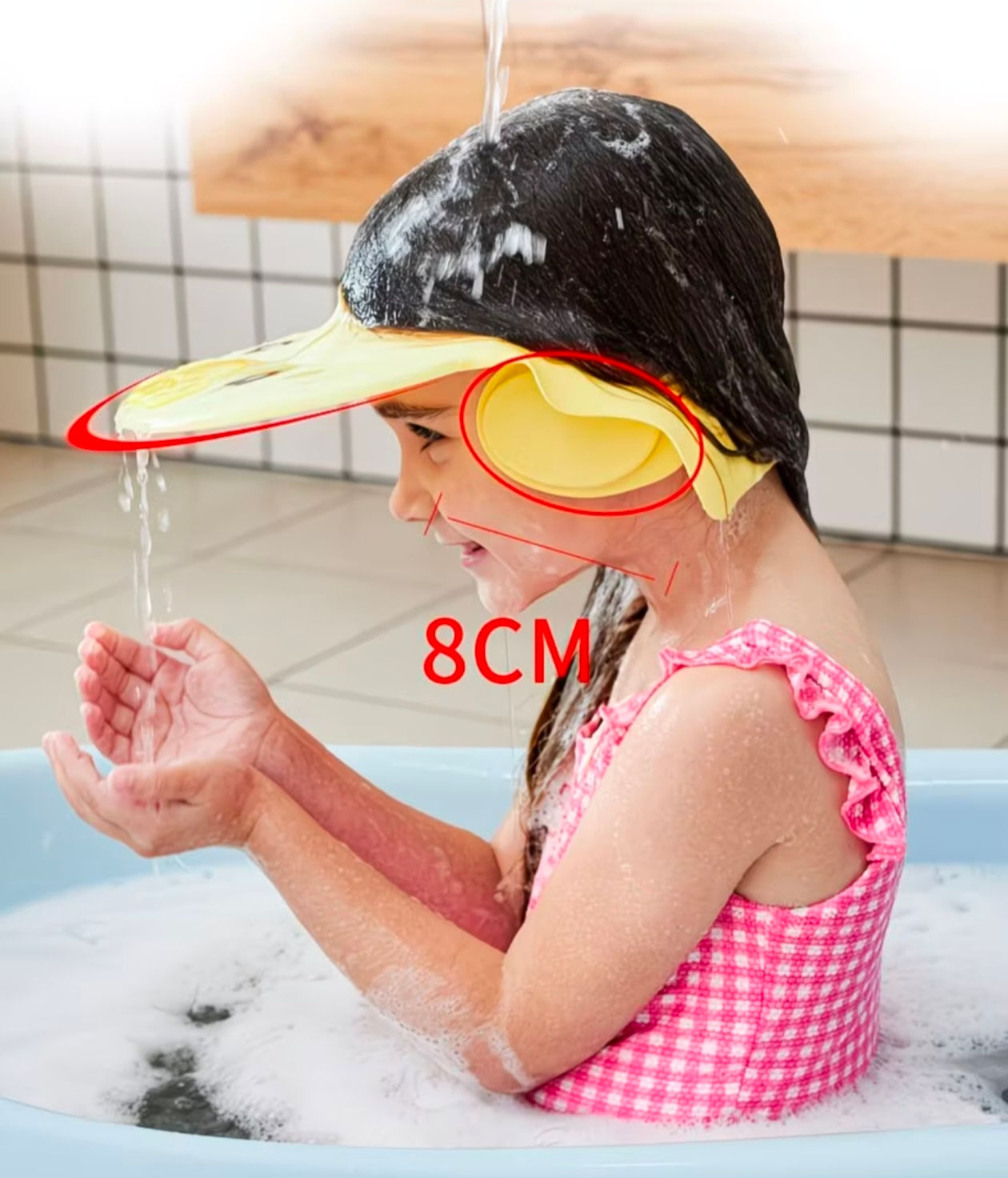 Adjustable Kids Shampoo Hat