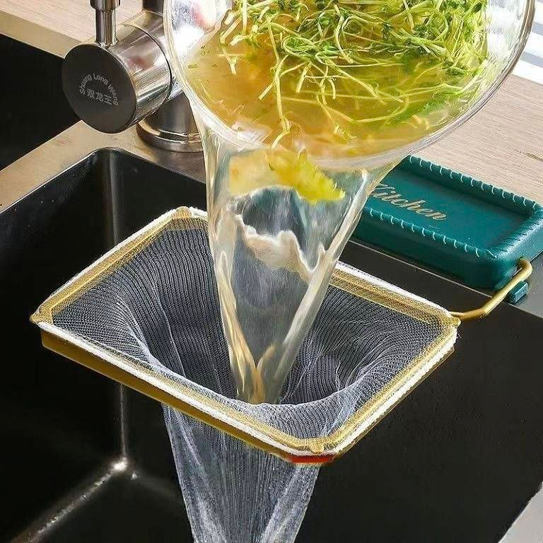 Collapsible Sink Strainer Bag