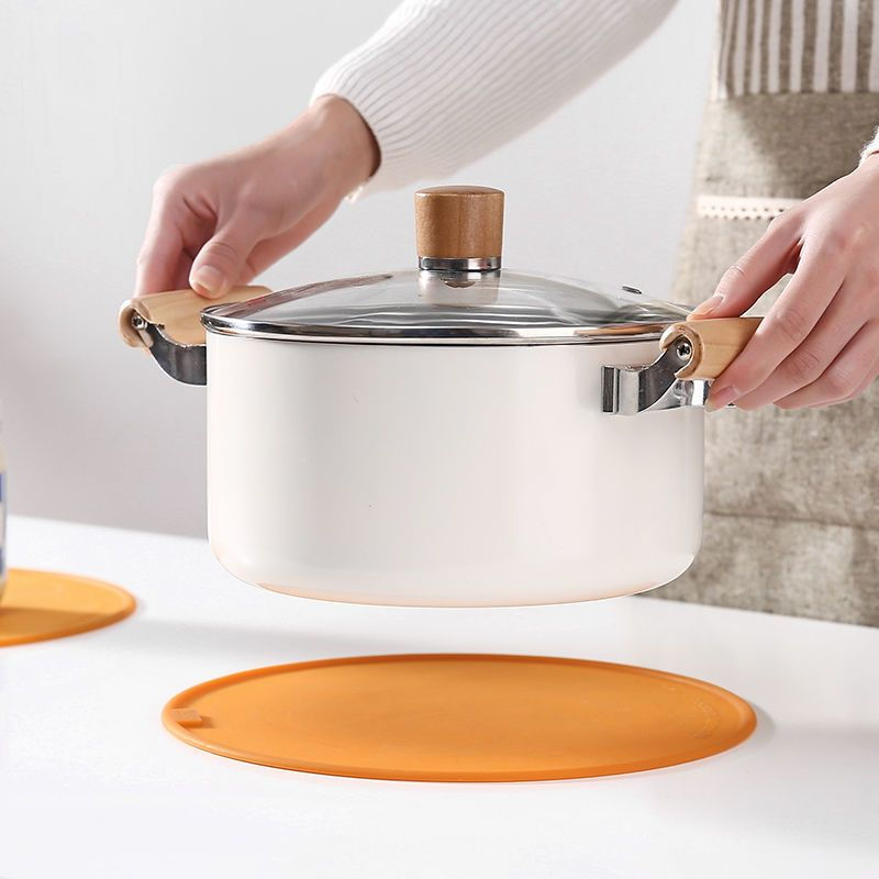 Heat-Resistant Silicone Pot Holder Lid for Cooking