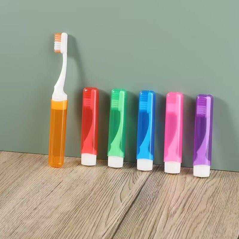 Portable Travel Toothbrush with Dust Cover
