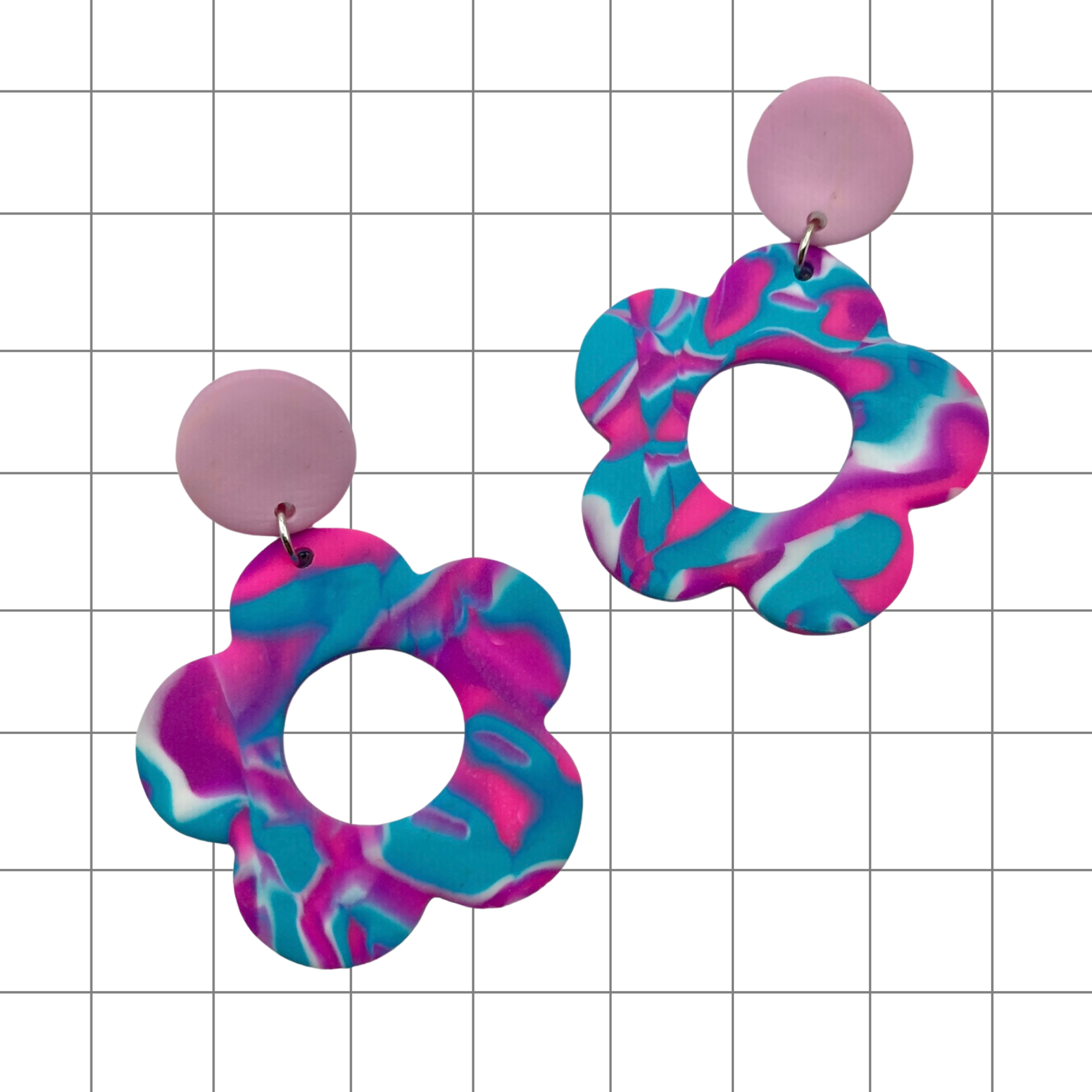 Polymeer Klei Oorbellen - Lilly