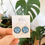 Thumbnail: blue and white pattern earrings