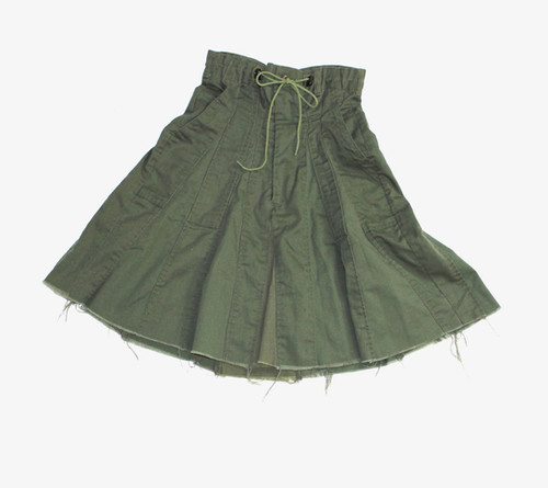 Rebuild by Needles 再構築 スカート size:2 Rebuild by Needles] Rebuilt Military Skirt | FUZZY TOKYO