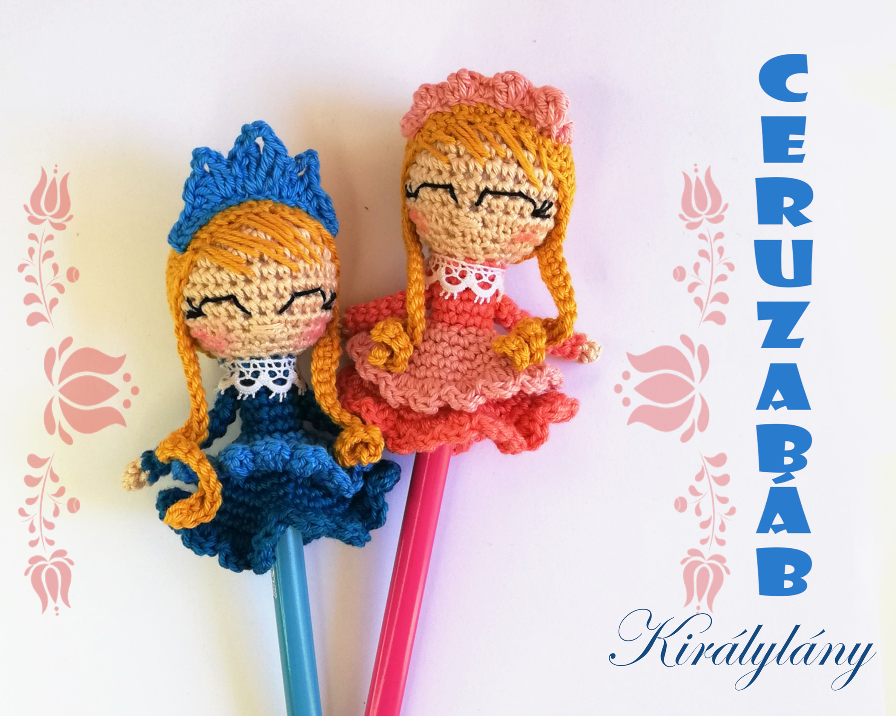 Királylány ceruzabáb