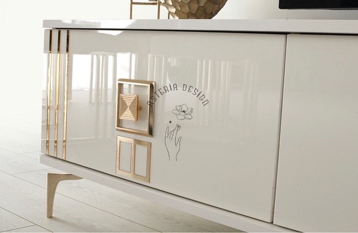 Küçük resim: Latte Gold Yemek Masası