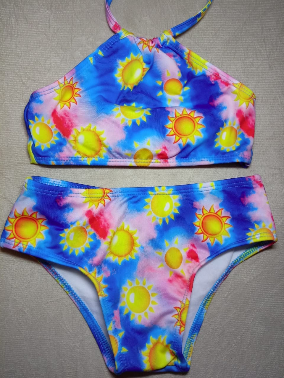 Cropped infantil - Sol