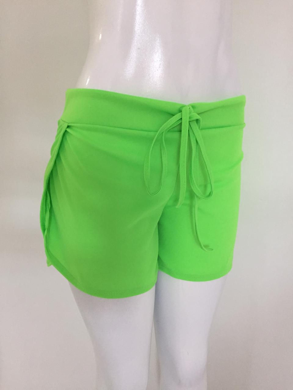 Short curto - Verde Neon