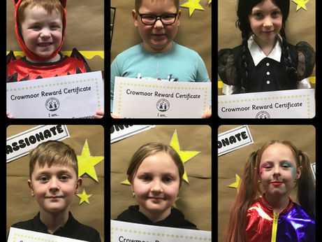 Crowmoor Reward Certificate Winners 25.10.24