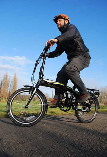Carrera cross city ebke electric test review folding bicycle richar peace test reviw seven day cyclist