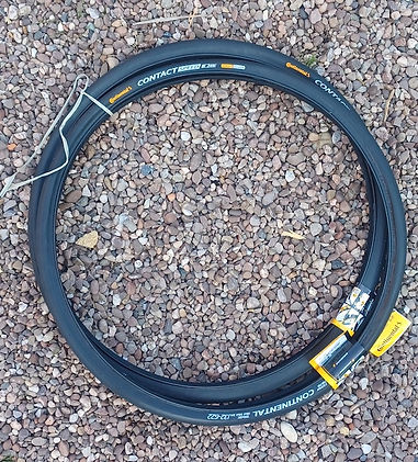 continental contact speed tyres on gravel