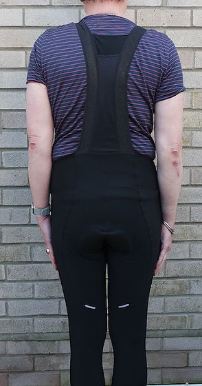 test review cycling gear bib tights back