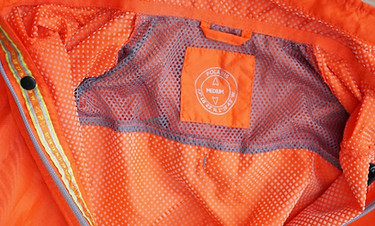Polaris challenge pioneer windproof cycling jacket collar mesh