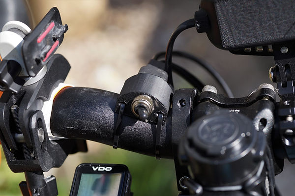 cable bracket mount light bicycle bike cycle