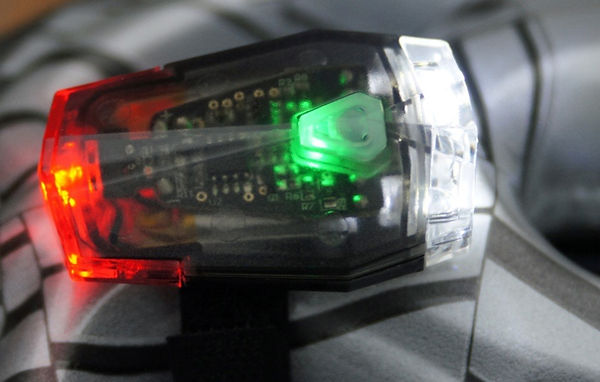 Edinburgh bicycles Revolution vision Helmet Light Diodes Circuit Board