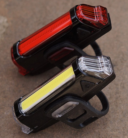 bicycle light set front rear test review