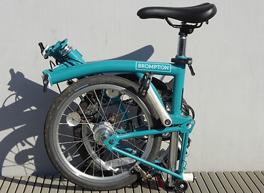brompton folder folded bicycle cycle B75