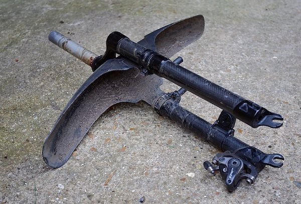 bicycle front fork mudguard fender