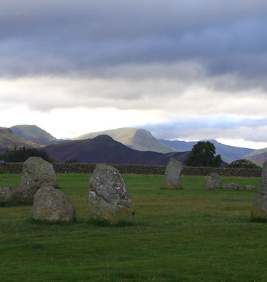 Castlerigg stone circle, lake district, cumbria