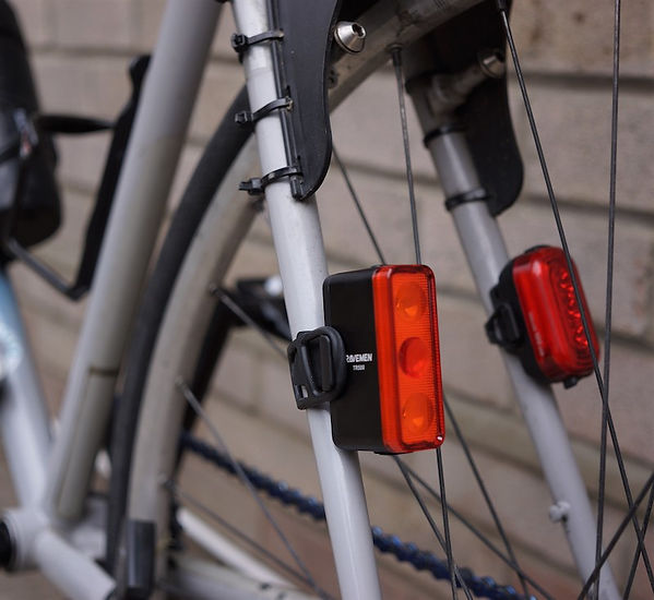 cycle bike bicycle light rear red bright