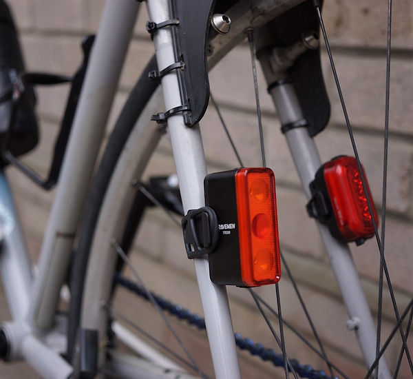 cycle bike bicycle light rear red bright
